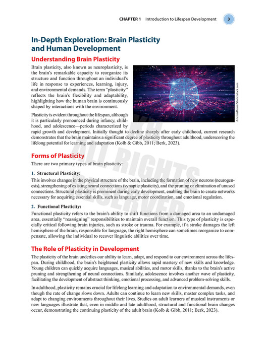 Development Involves Plasticity Kendall Hunt Publishing - The Fabric of Life - Understanding Human ...