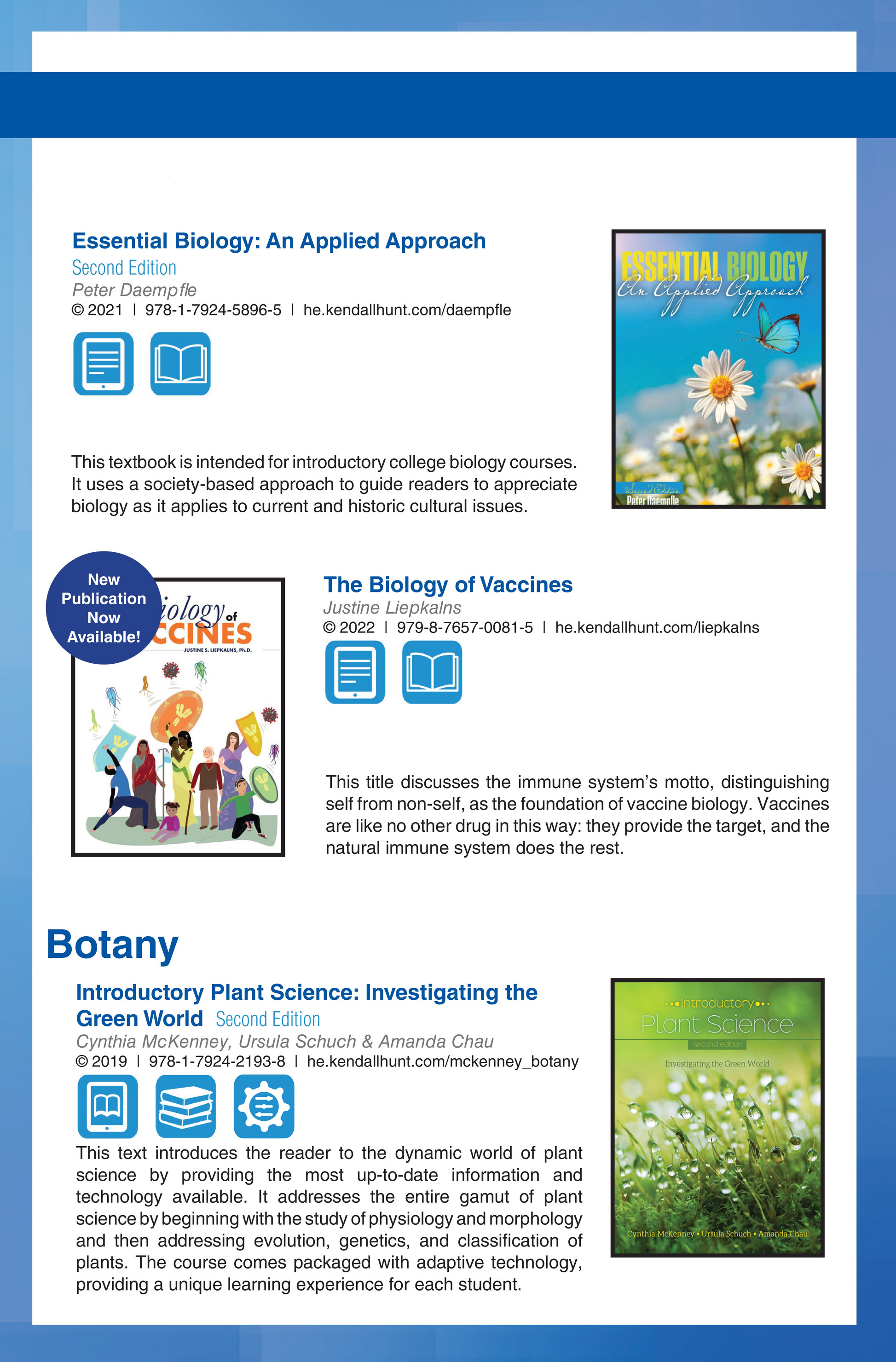 Introductory Plant Science: Investigating the Green World