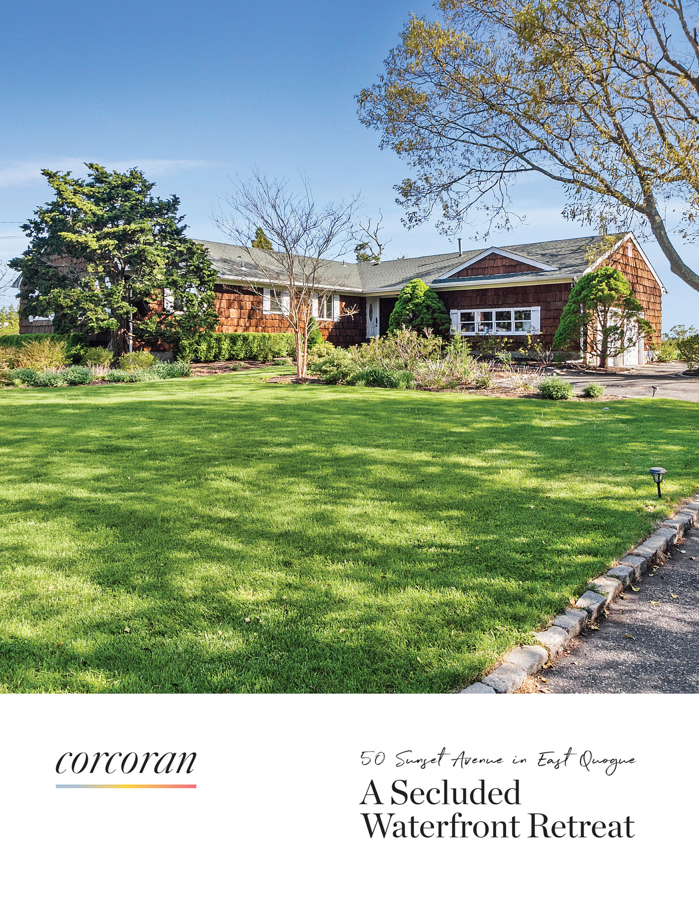 The Corcoran Group 50 Sunset Avenue, East Quogue Page 1