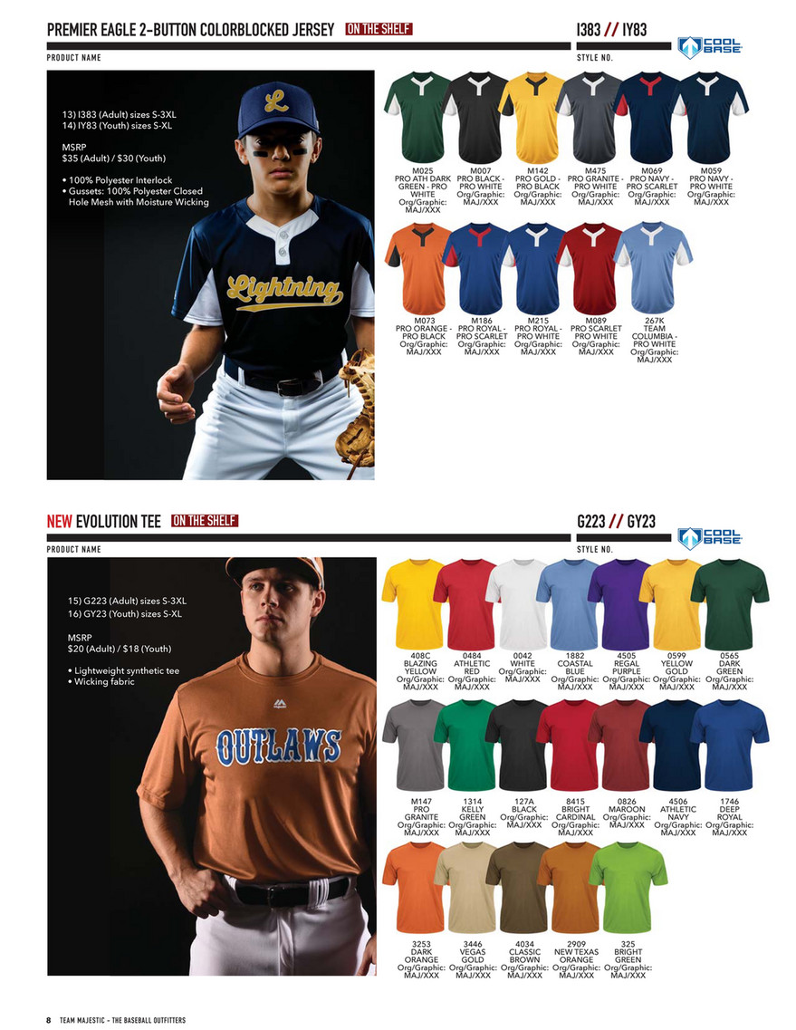 Johnny Mac's Sporting Goods - 2018 Majestic Catalog - Page 28-29 - Created  with Publitas.com