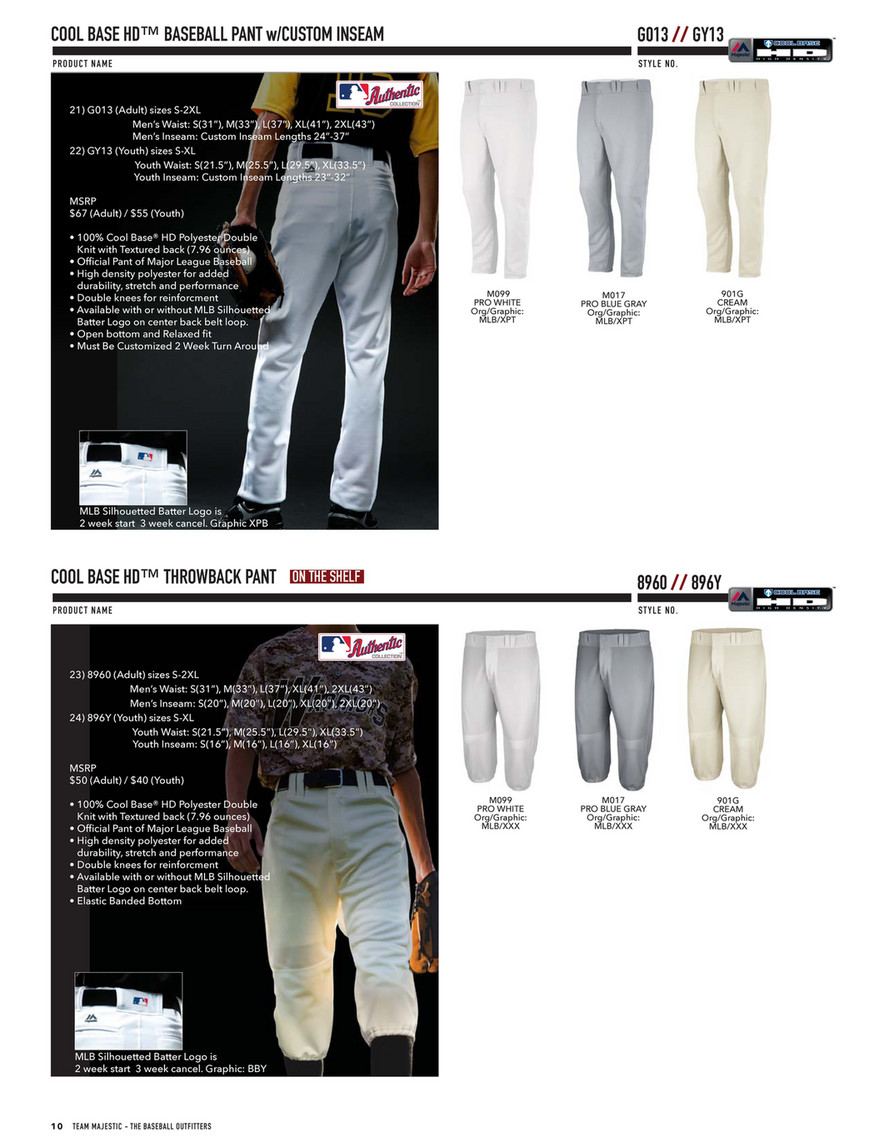 Johnny Mac's Sporting Goods - 2017 Team Majestic Catalog - Page 10 -  Created with Publitas.com