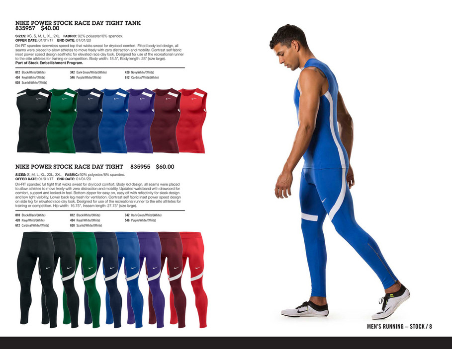 Johnny Mac's Sporting Goods 2018 Nike Mens Running Page