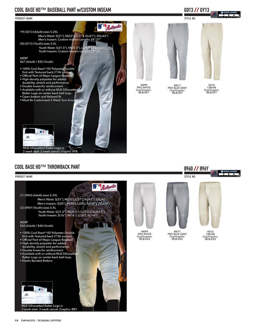 Johnny Mac's Sporting Goods - 2018 Majestic Catalog - Page 10-11 - Created  with Publitas.com