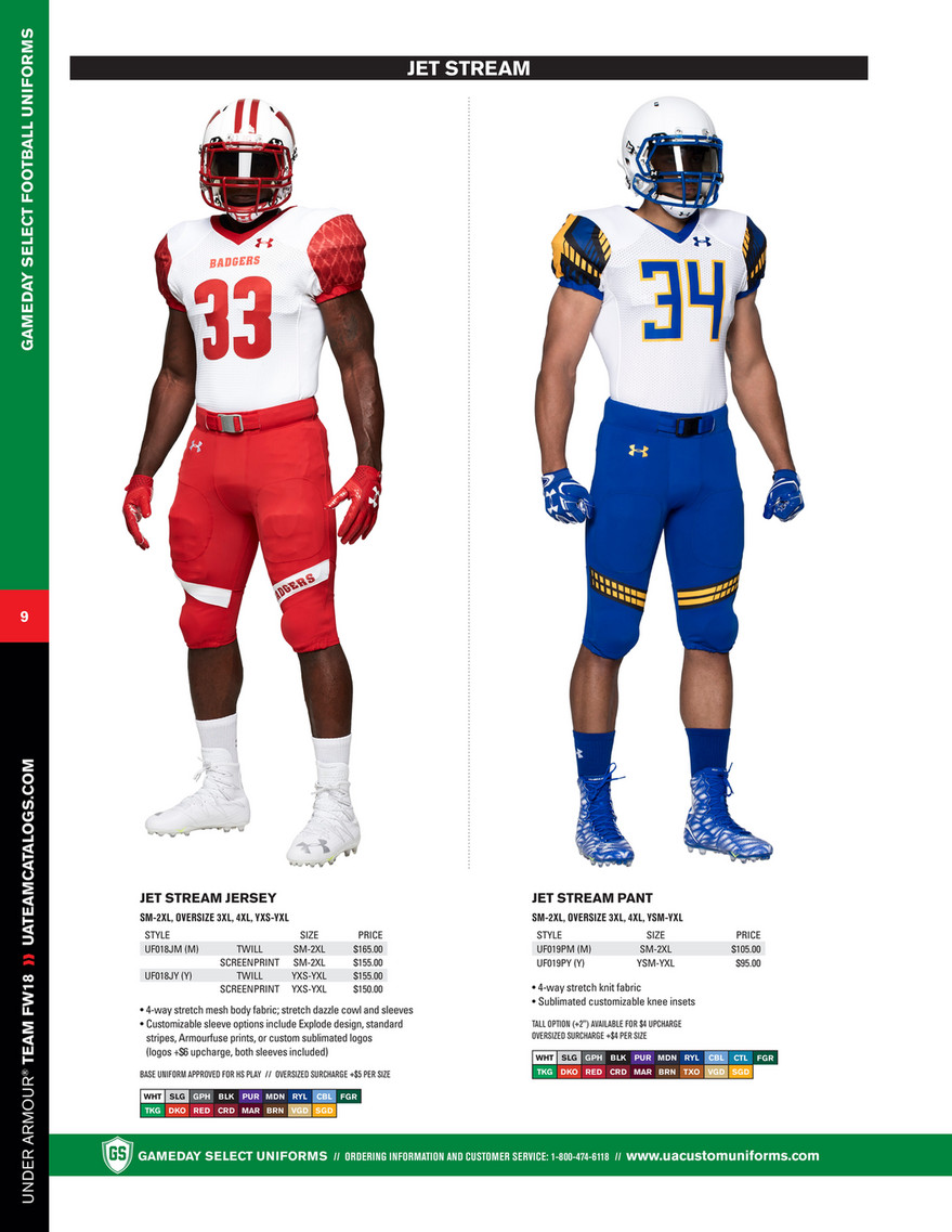 Johnny Mac's Sporting Goods - 2018 UA Football - Page 12-13 - Created with  Publitas.com
