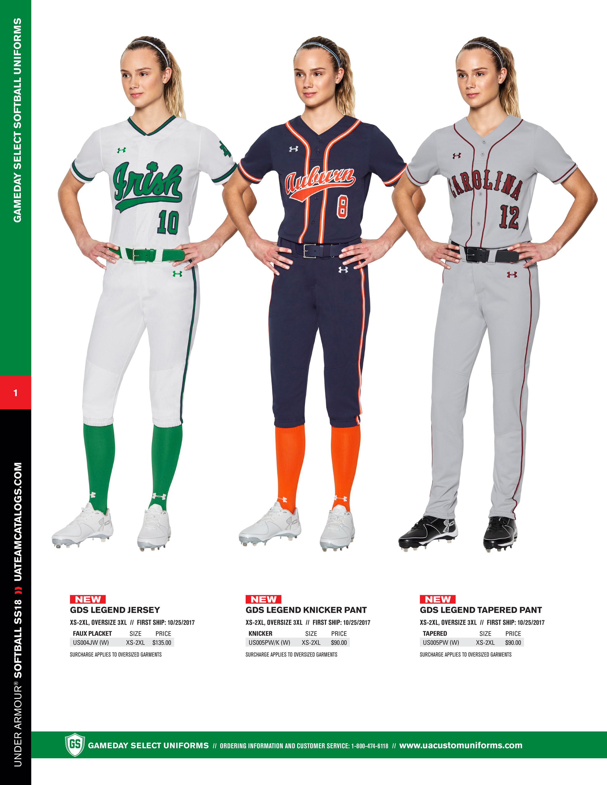 under armour softball jerseys