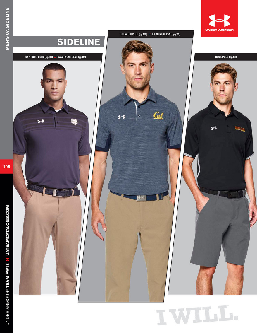 ua mens victor polo