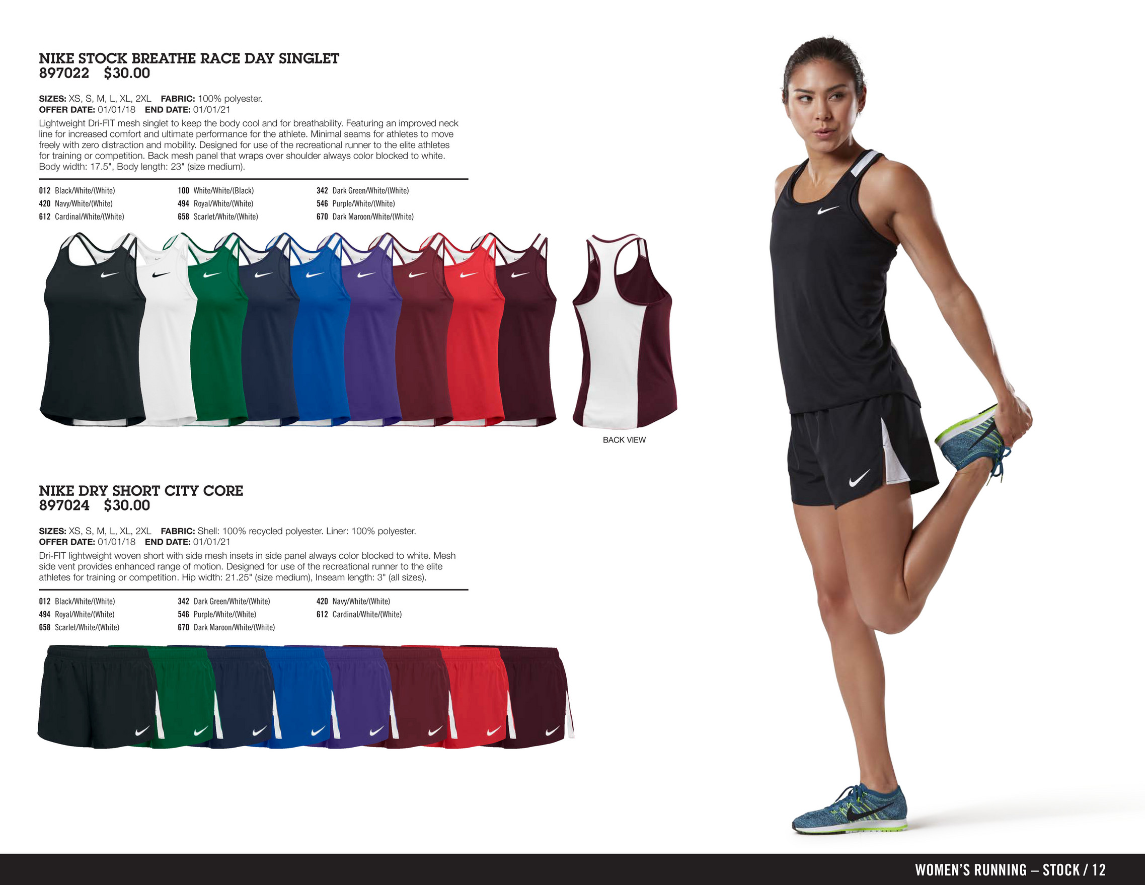 nike breathe race day singlet