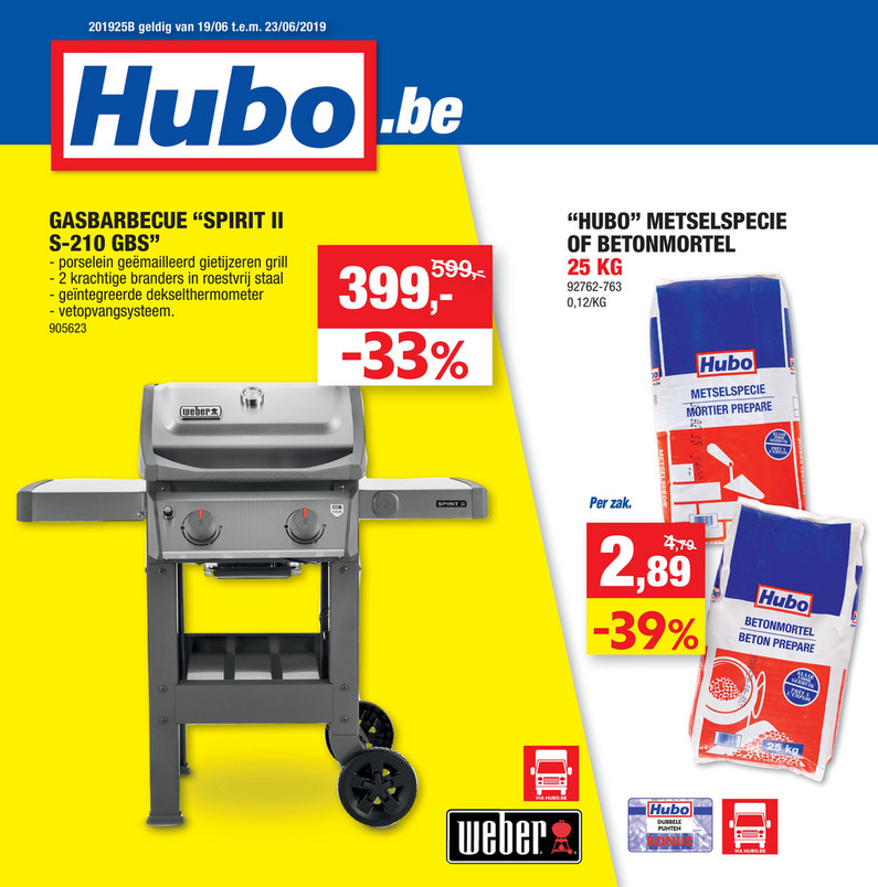 Hubo folder van 19/06/2019 tot 23/06/2019 - Weekpromoties 25
