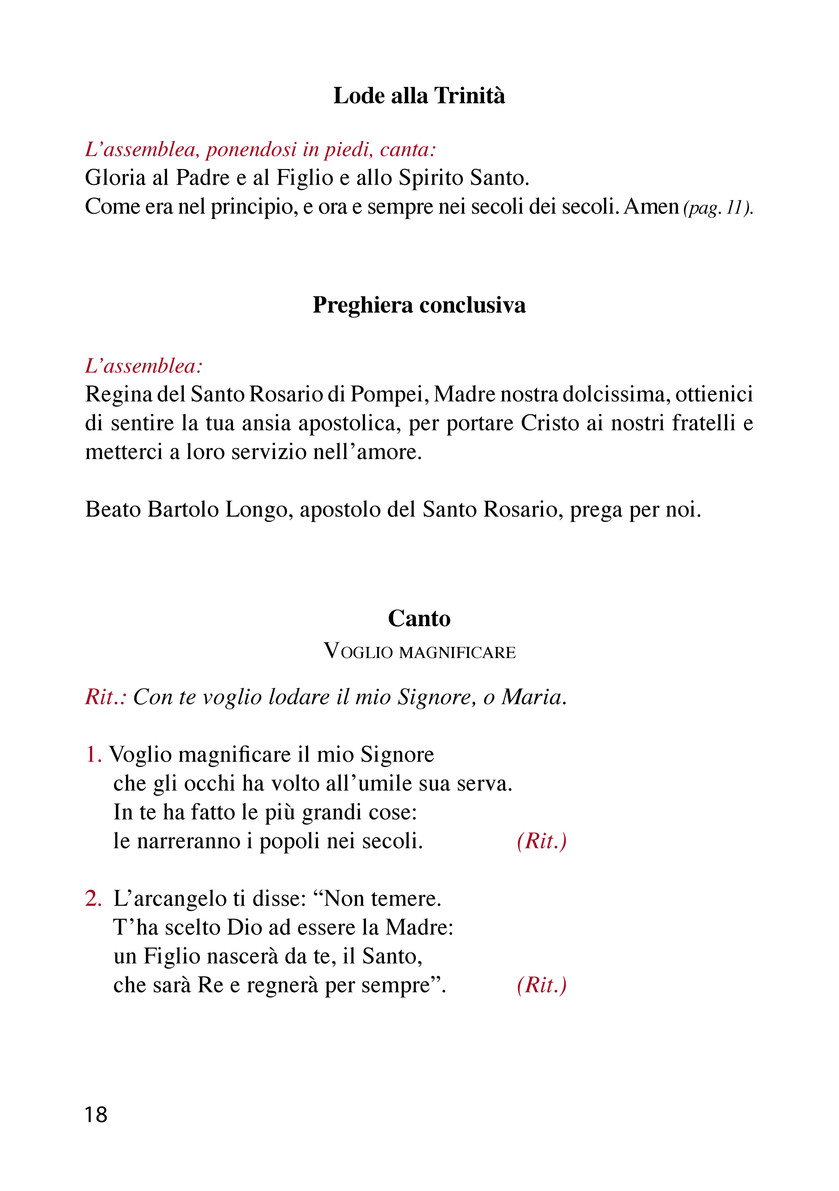 Libretto Rosario Madonna Di Pompei Pdf