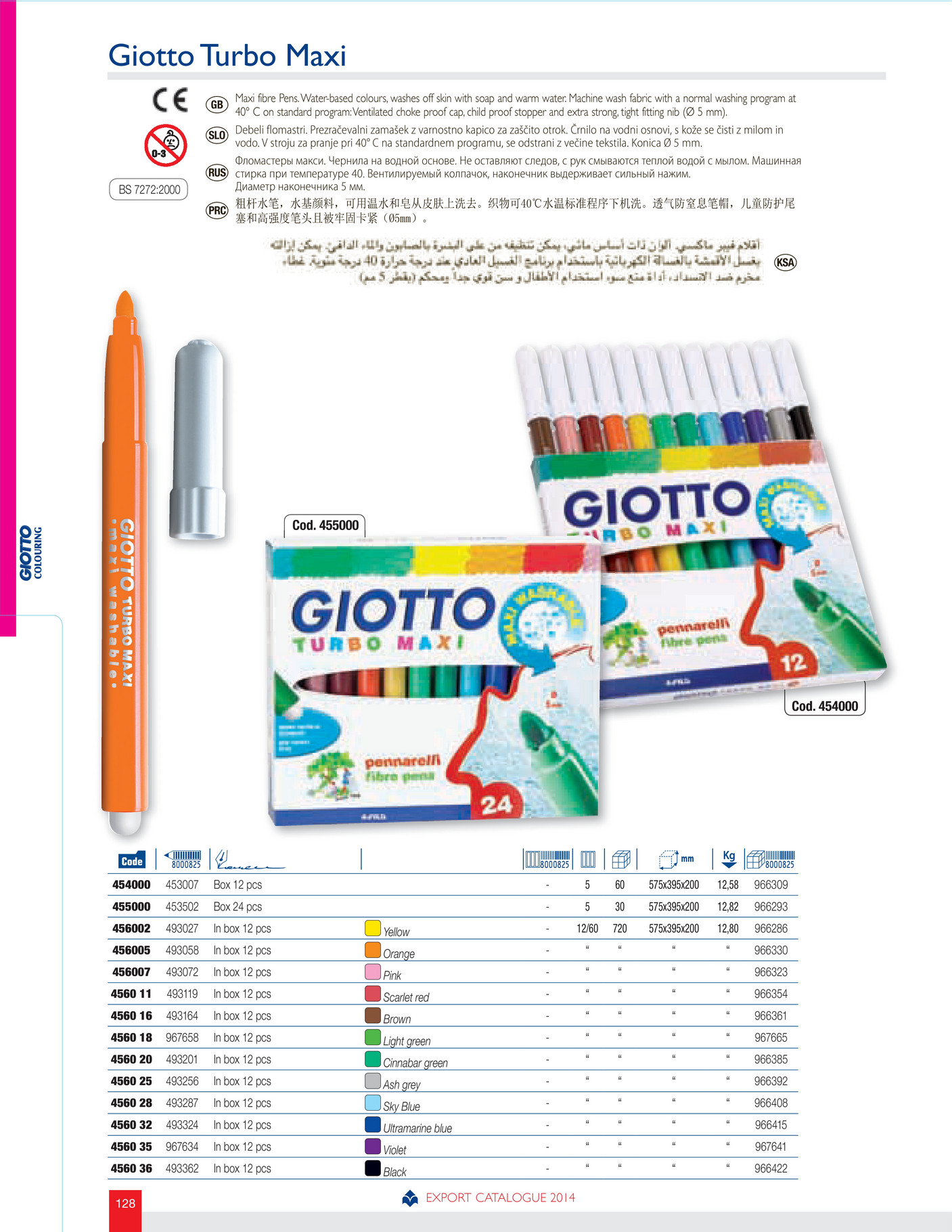 Giotto Turbo Maxi 24 Box