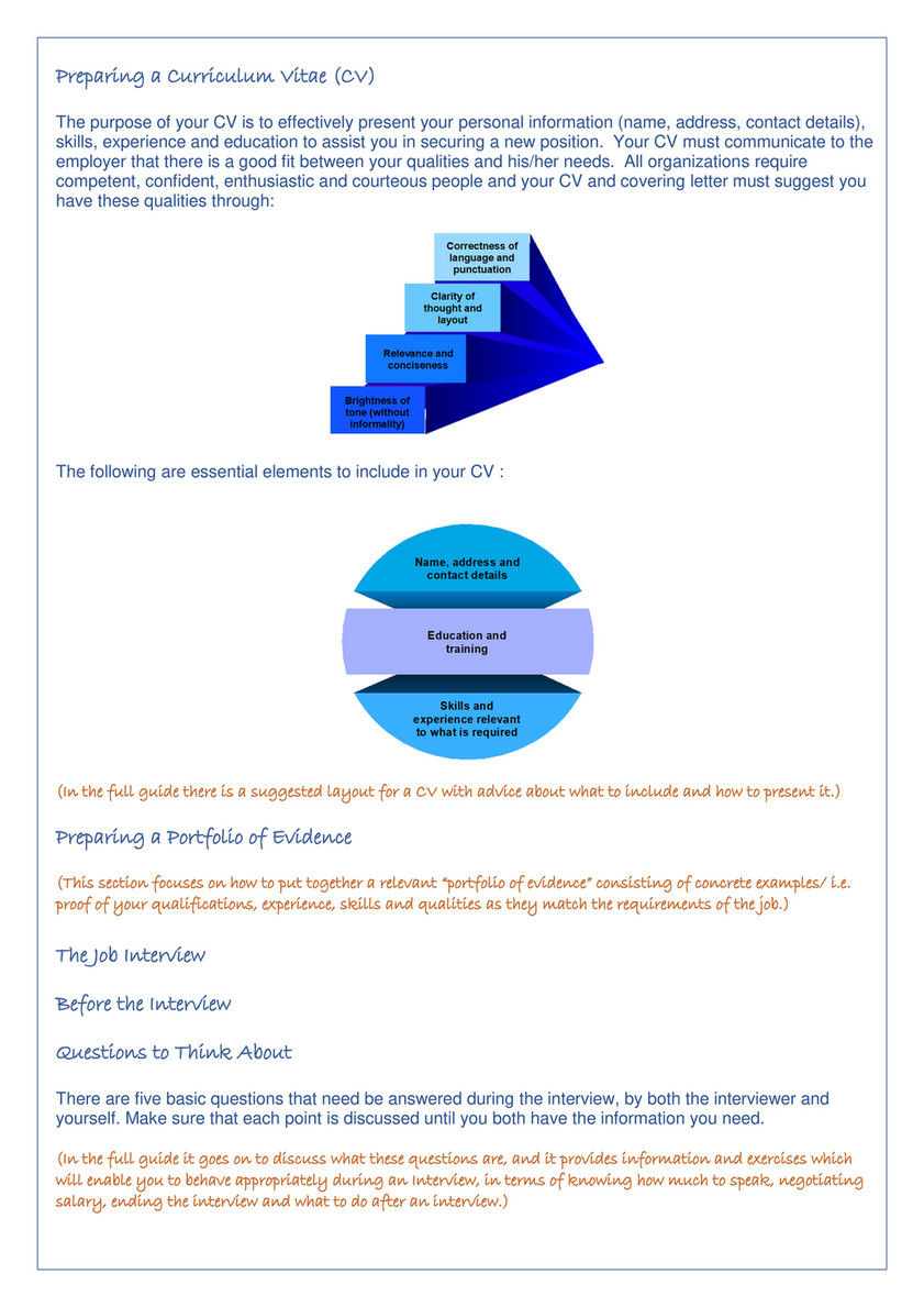 SDDS Web Design - A Guide for all Job Seekers - Page 6-7 - Created 