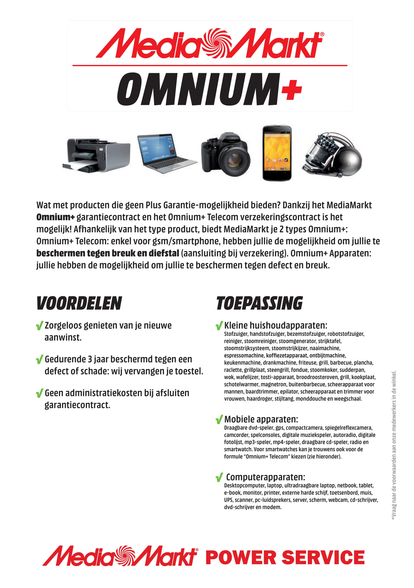 Waakzaamheid accu Alfabet Antwerpen - POWERSERVICE Brochure - MediaMarkt Antwerpen - Pagina 18-19
