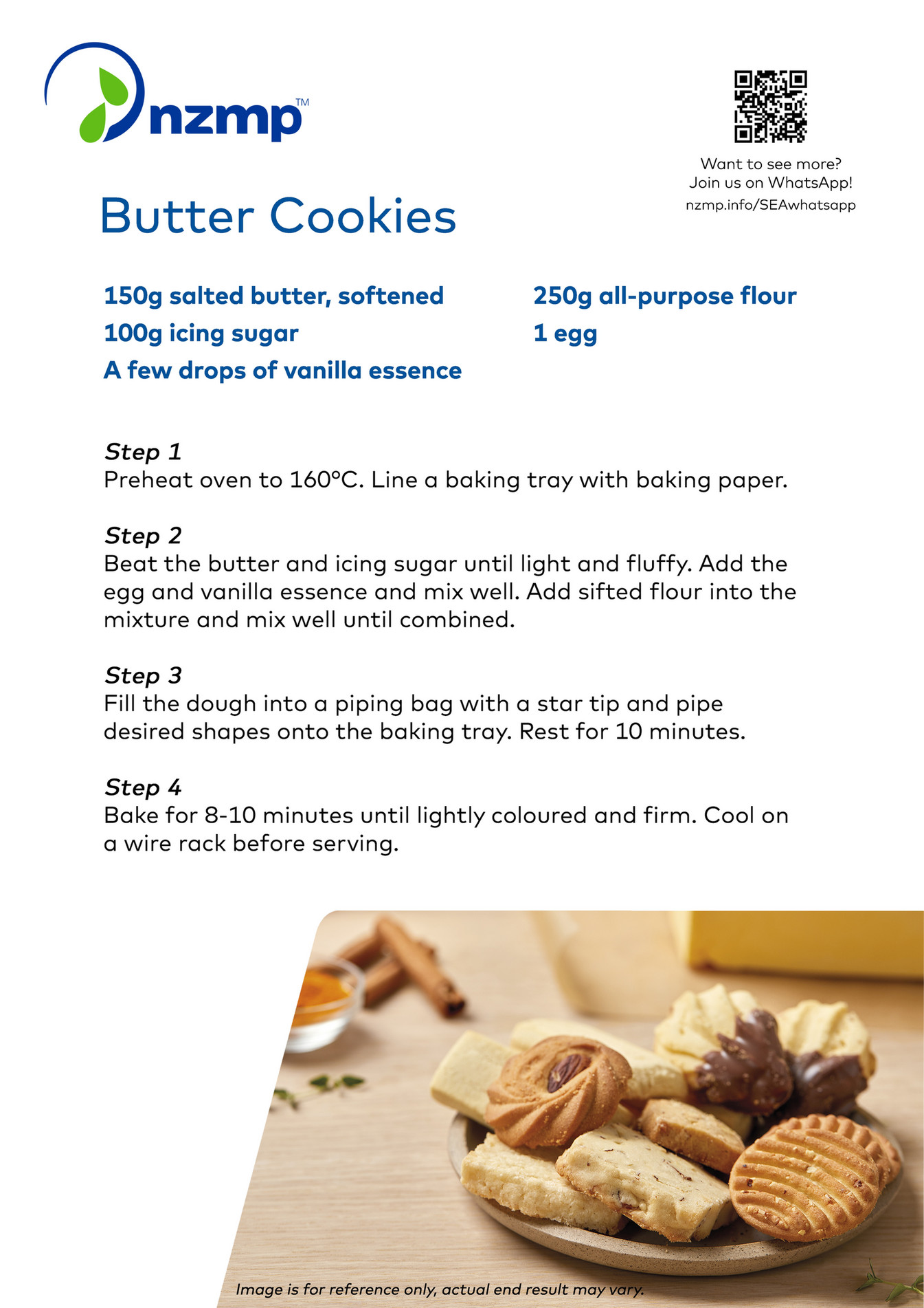 new zealand butter cookies recipe