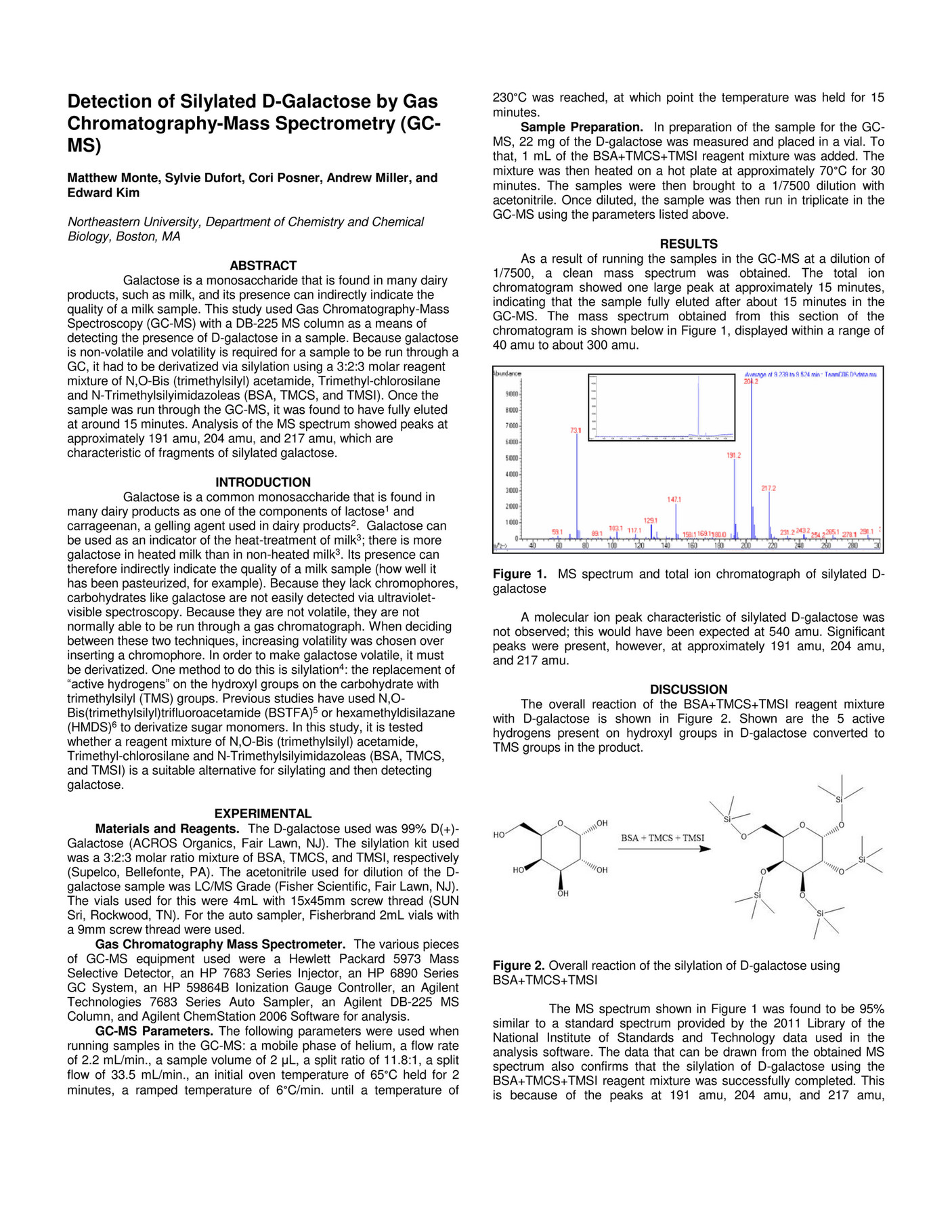 research proposal for analytical chemistry