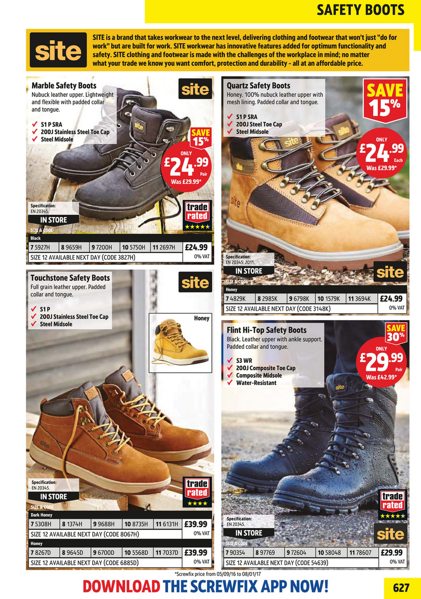 metatarsal safety boots screwfix