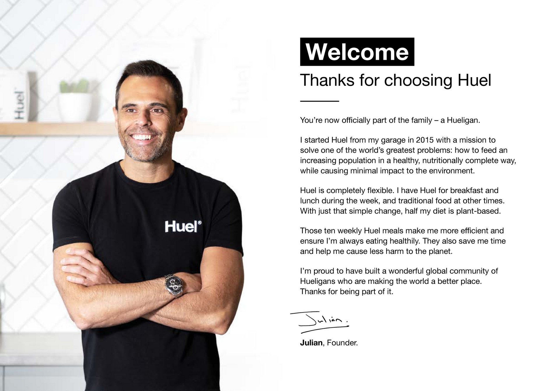 Welcome to Huel!