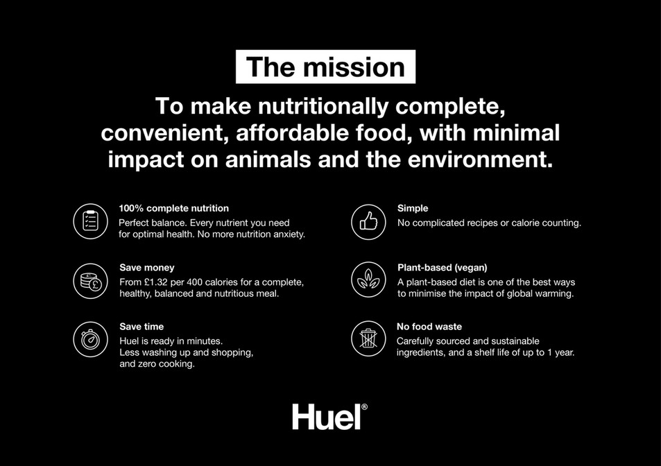 Huel Nutritionally Complete Food Sponsored No prep, no cooking
