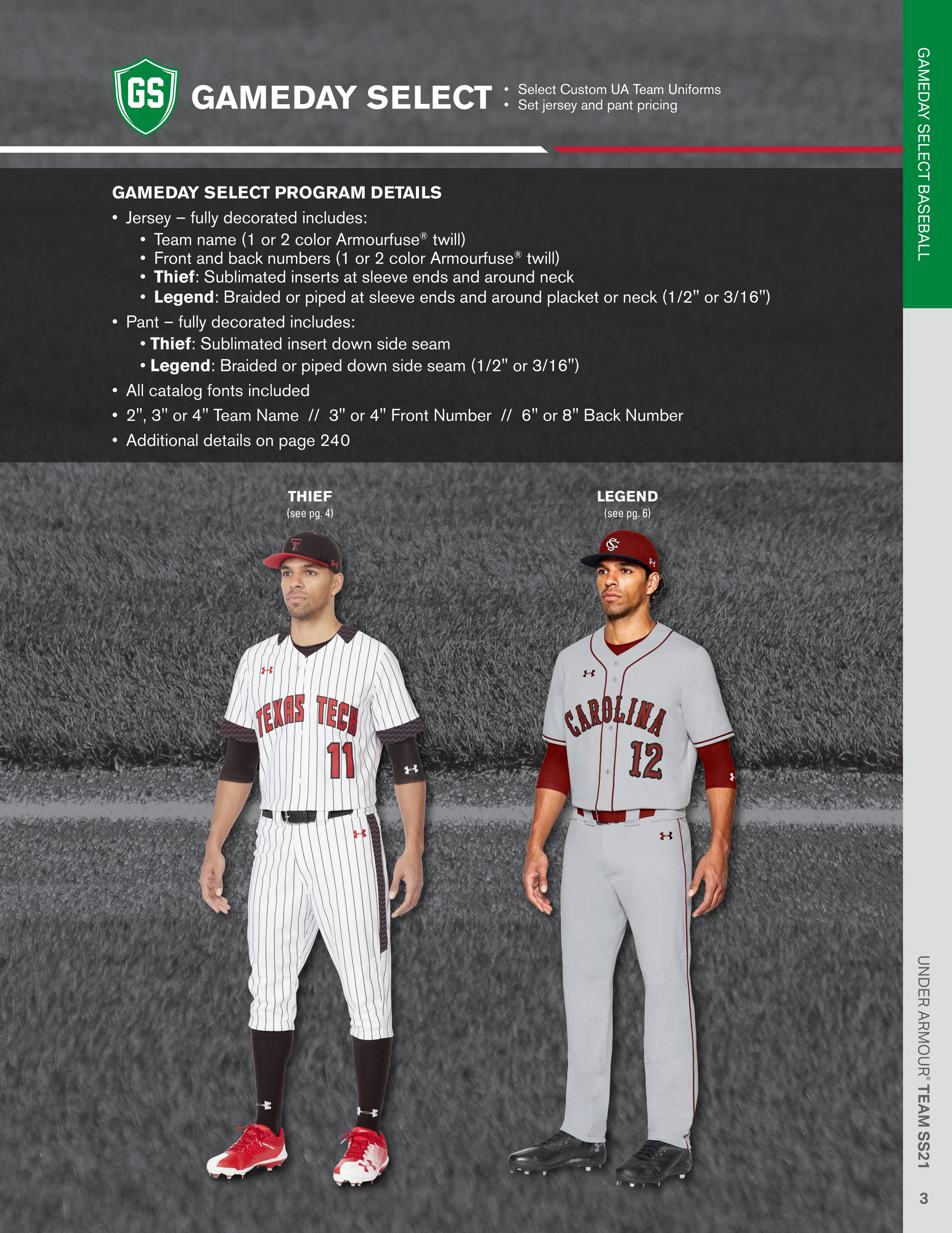 Under Armour Baseball Uniforms SS21 - Page 2-3