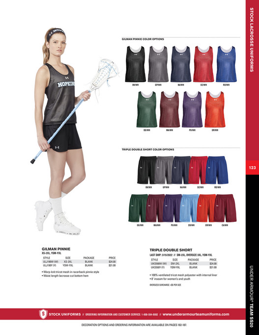 under armour team triple double shorts