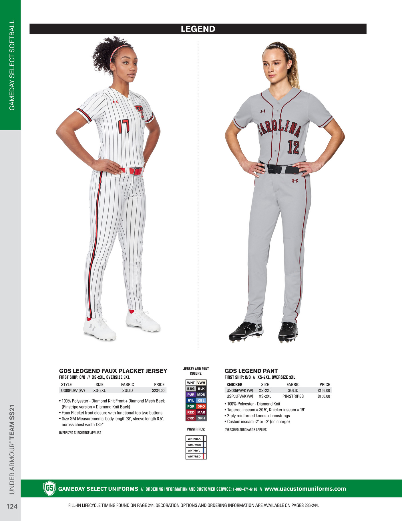 under armor softball uniforms