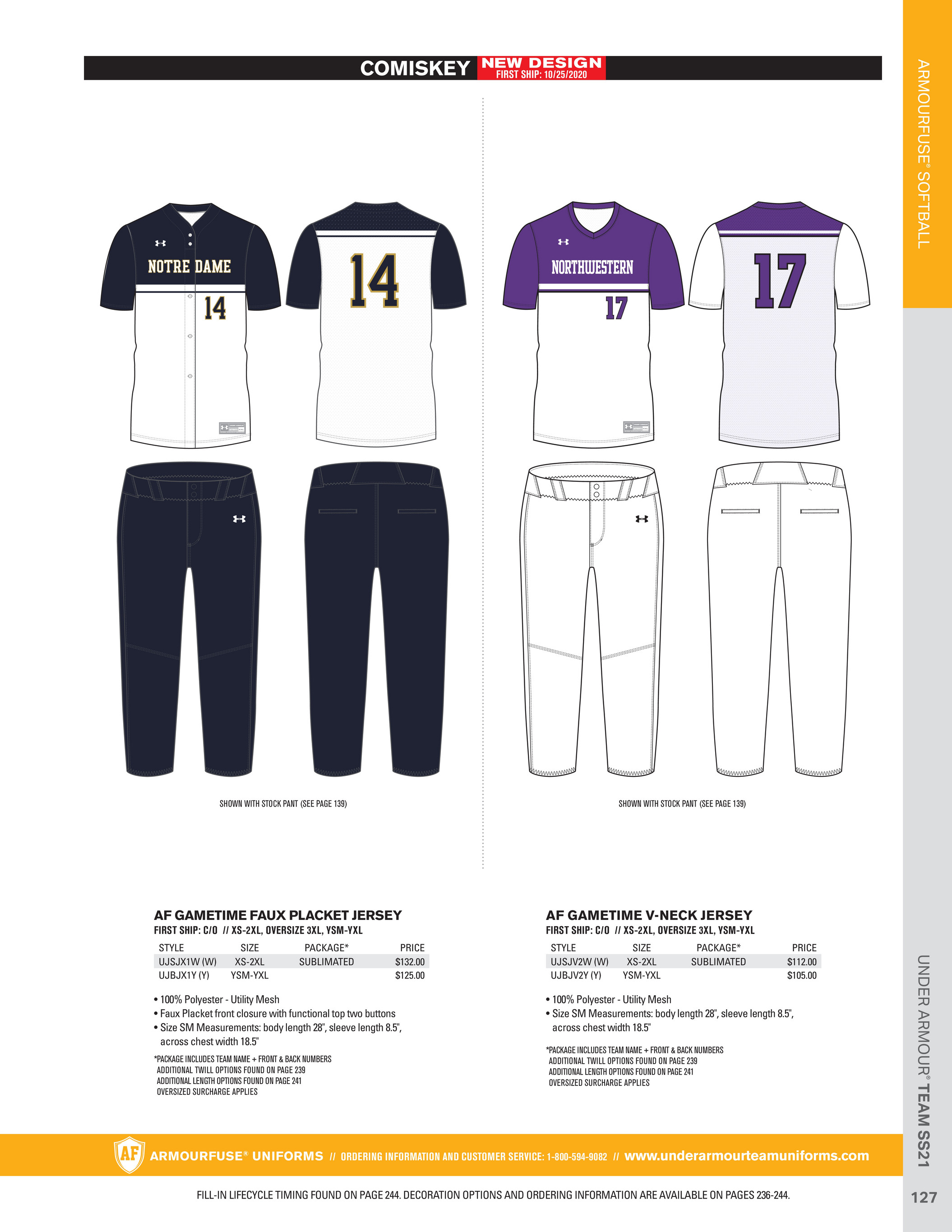 Under Armour Baseball Uniforms SS21 - Page 6-7