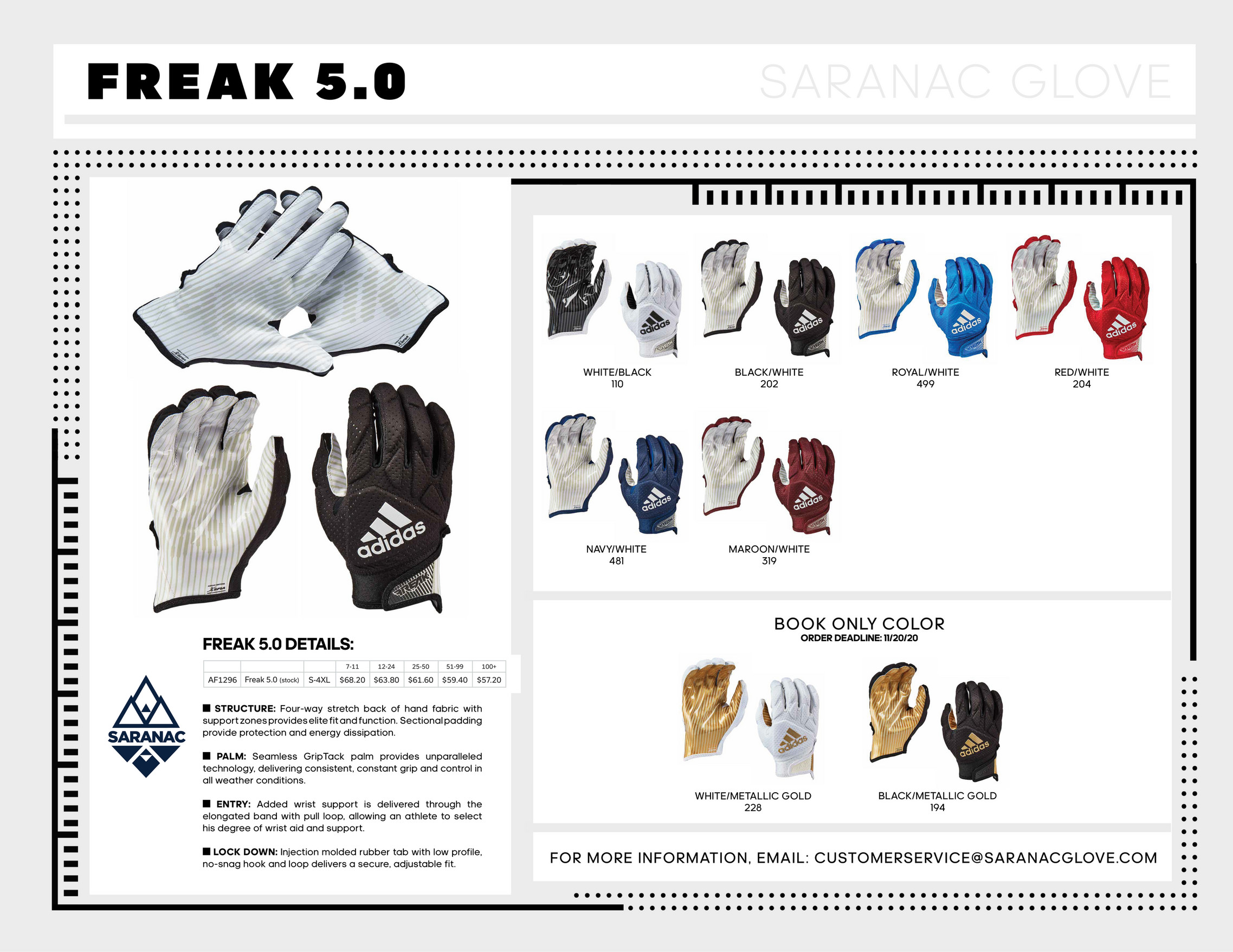 adidas football gloves custom