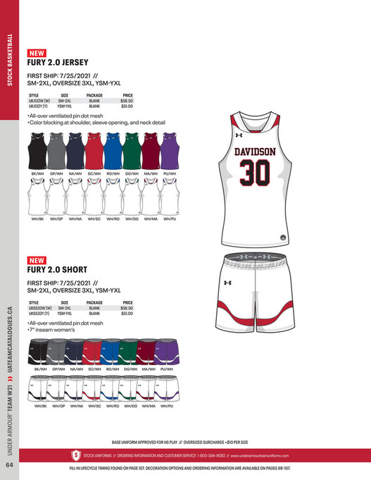 Sports Group Under Armour 2021 Basketball Catalogue Page 6667
