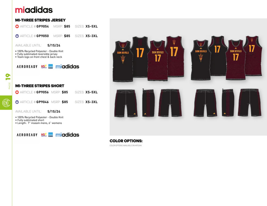 Miadidas basketball sales