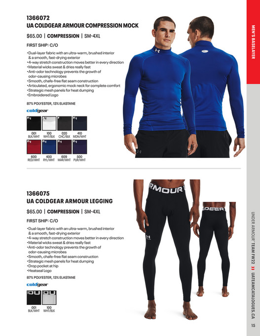 Armour Fall ONETeam Sports Group - Under Armour Fall/Winter 2022 Team Catalogue ...