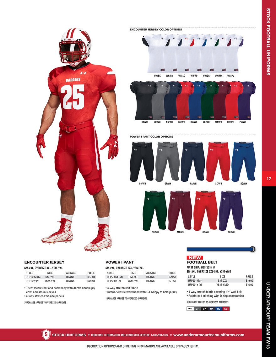 Under armour shop catalog winter 2018