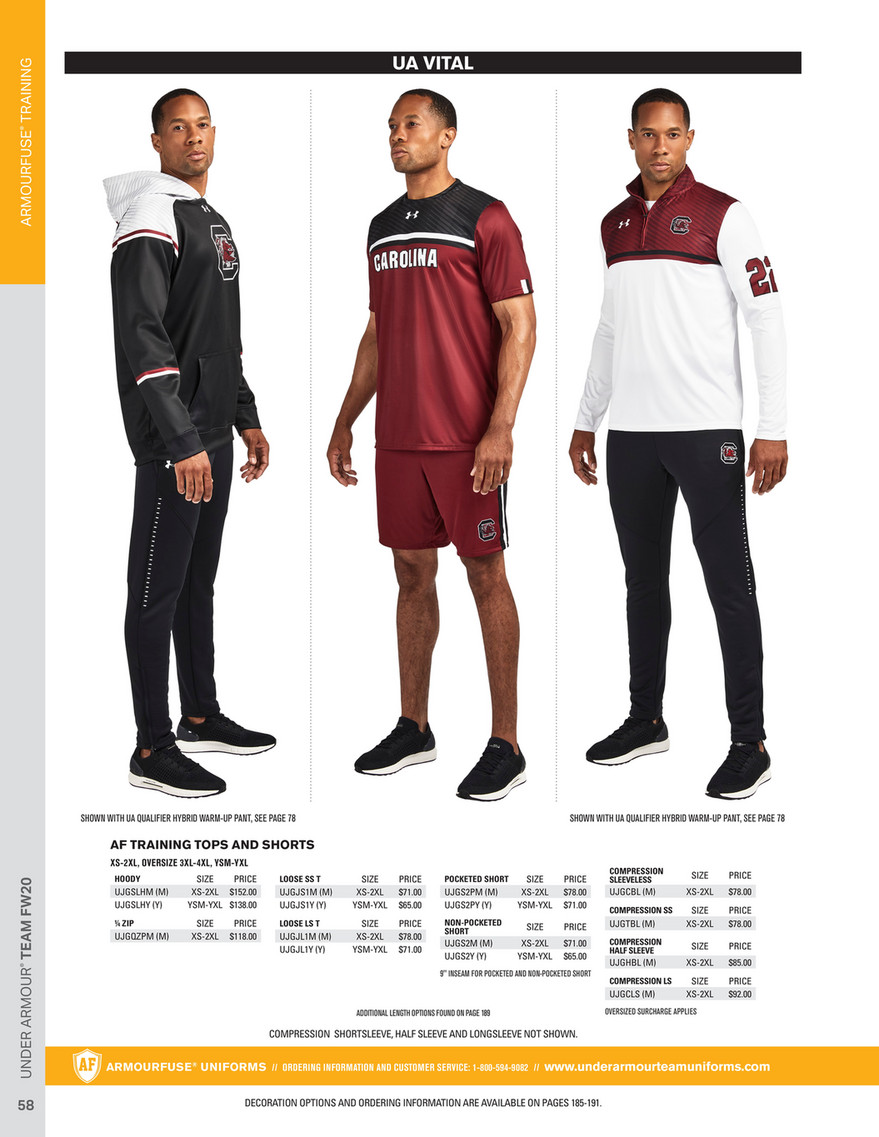 under armour team apparel catalog