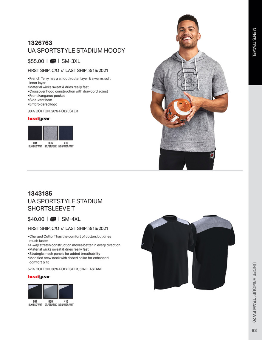 ua sportstyle stadium hoody