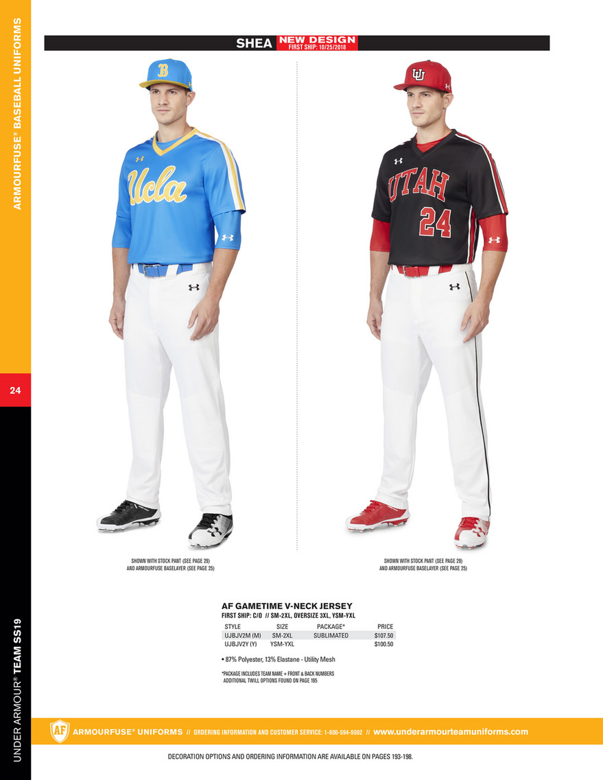 under armour baseball 2018 catalog