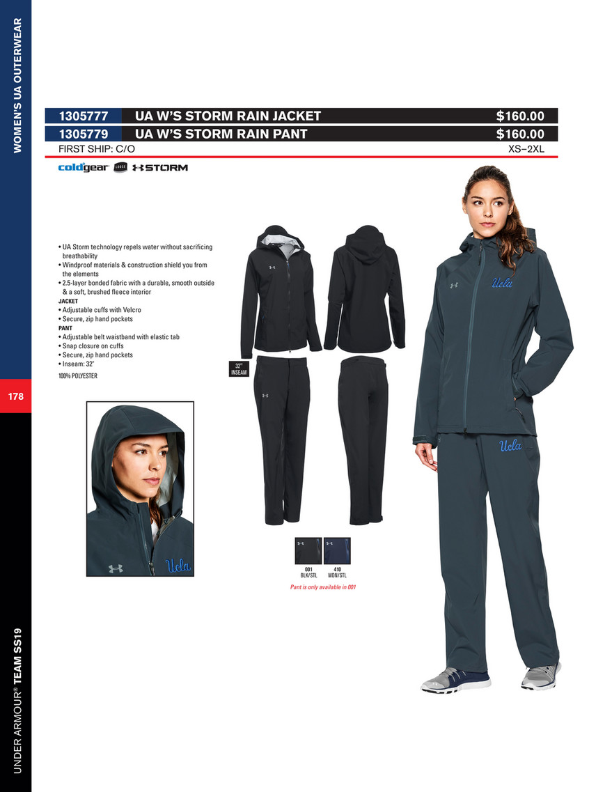 under armour women's storm rain jacket