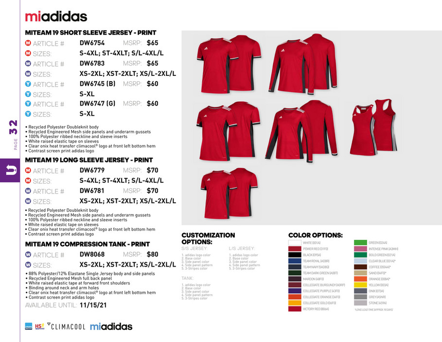Adidas Miteam Catalogue Page 32