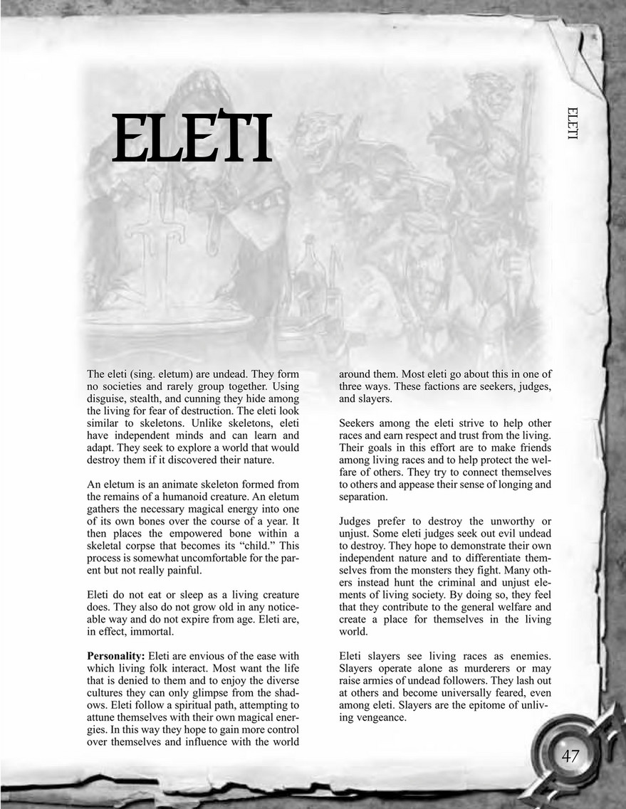 My publications - Mythic Races - Page 48-49 - Created with 