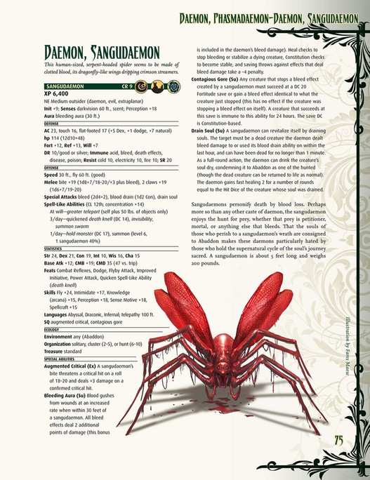My publications - Pathfinder--Bestiary-6 - Page 78-79 - Created with ...