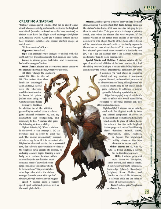 My publications - Pathfinder--Bestiary-6 - Page 250-251 - Created with ...