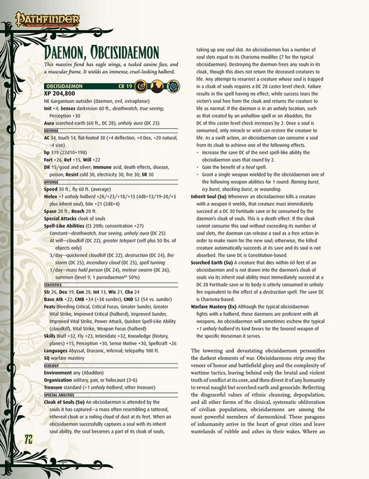 My publications - Pathfinder--Bestiary-6 - Page 70-71 - Created with ...