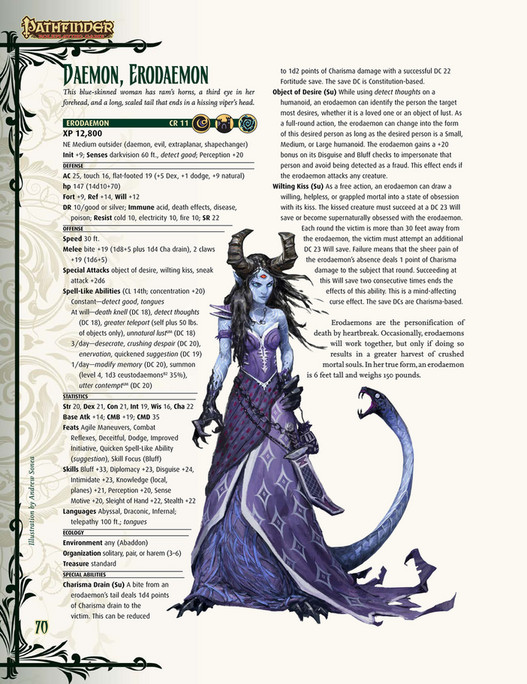 My publications - Pathfinder--Bestiary-6 - Page 70-71 - Created with ...