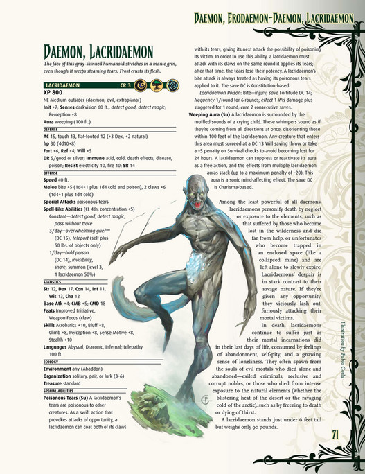My publications - Pathfinder--Bestiary-6 - Page 70-71 - Created with ...
