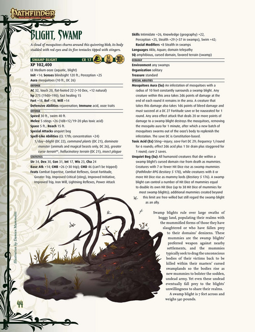 My publications - Pathfinder--Bestiary-6 - Page 42-43 - Created with ...