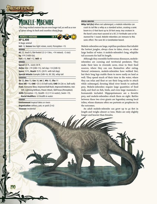 My publications - Pathfinder--Bestiary-6 - Page 190-191 - Created with ...