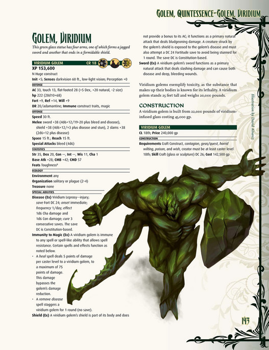 Geas Spell My publications - Pathfinder--Bestiary-6 - Page 146-147 - Created with ...