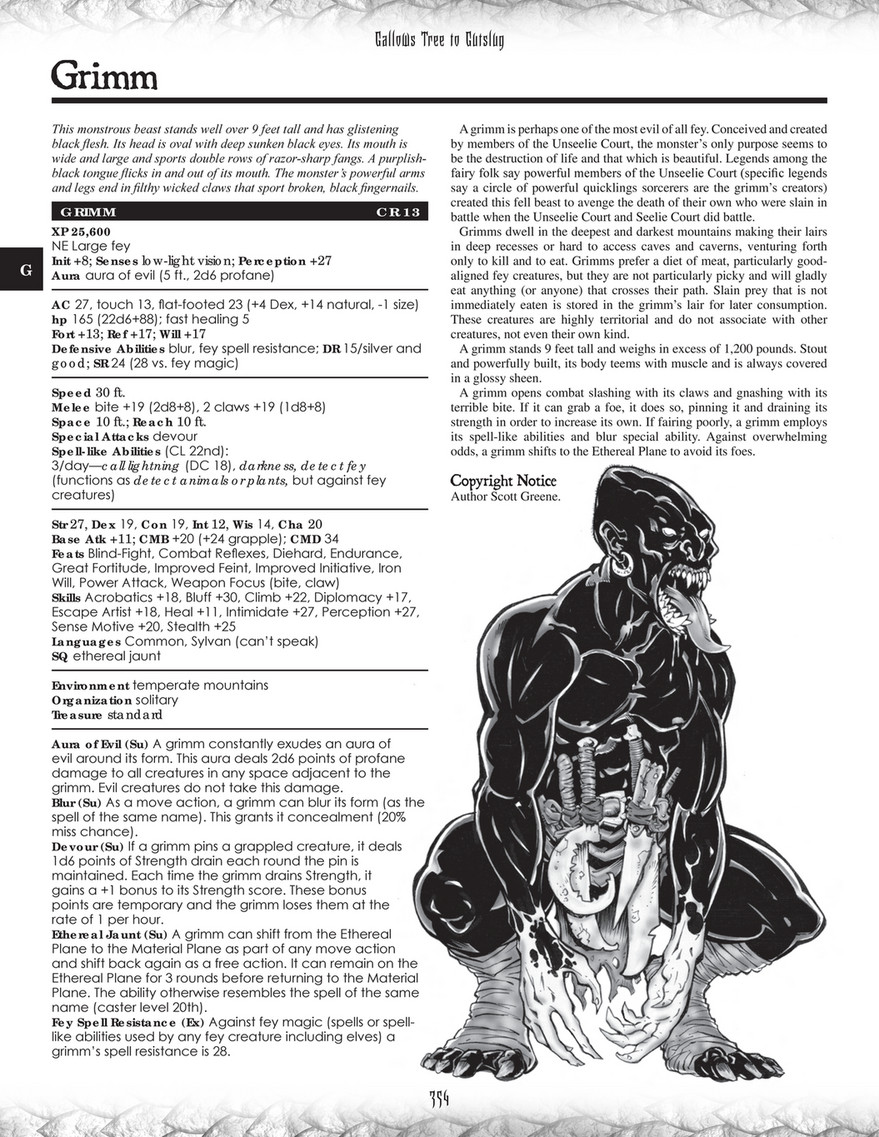 My publications - The Tome of Horrors (Complete) - Page 354-355 - Created  with Publitas.com