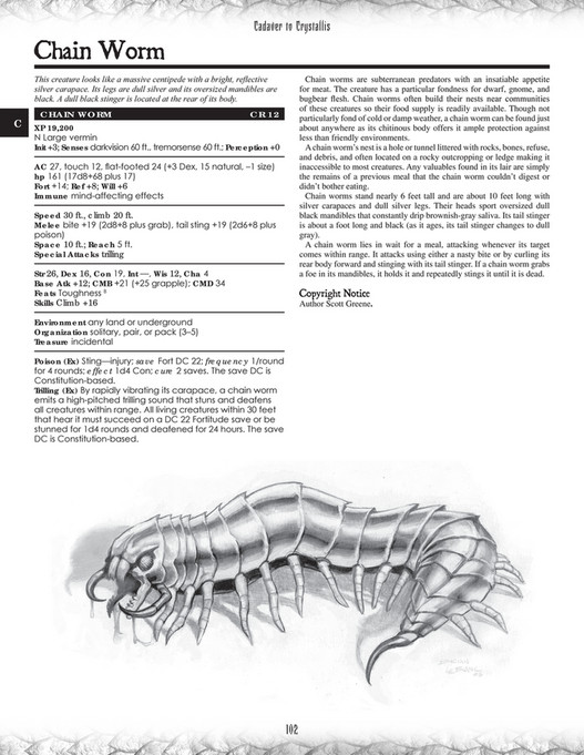 My publications - The Tome of Horrors (Complete) - Page 100-101 ...