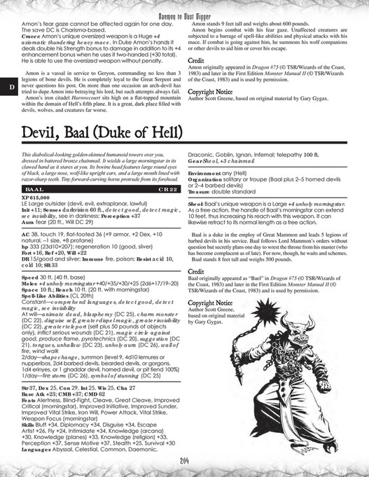 Storm Furies Rpg Pdf My publications - The Tome of Horrors (Complete) - Page 202-203 ...