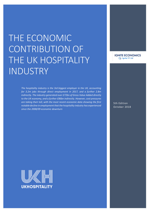 UKHospitality - Economic Contribution Of The UK Hospitality Industry ...