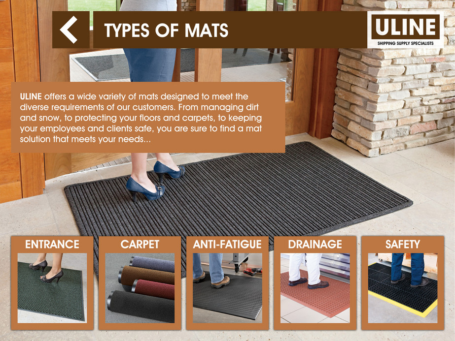 Uline Demo A Mat For Every Need Page 5