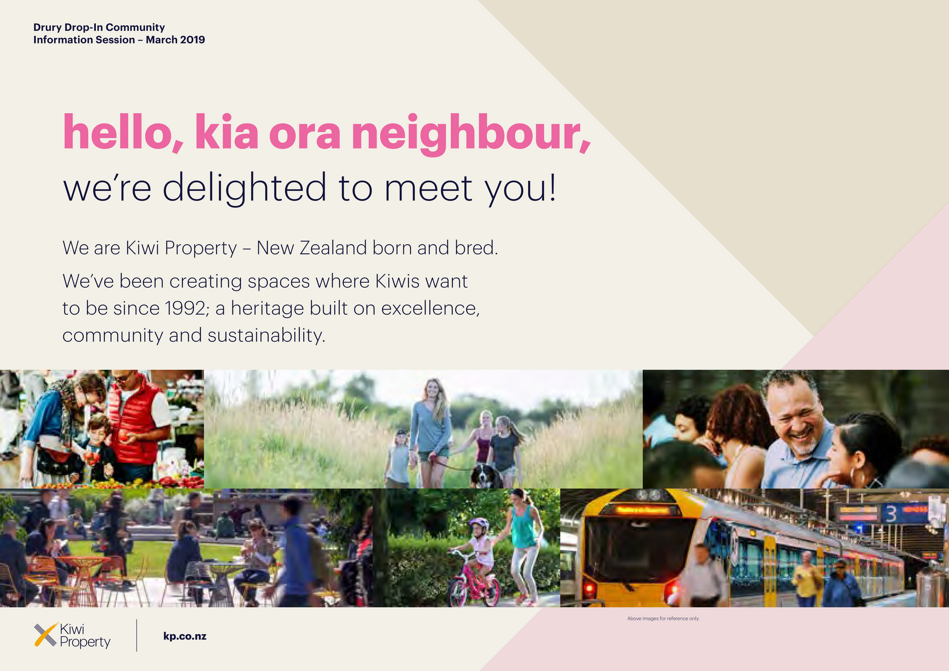 Kiwi Property Kiwi PropertyDrury community information session